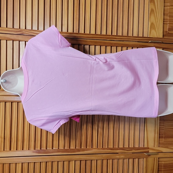 Candie's Kohl's Cares Pink Ribbon Bow Top sz Medium - Picture 4 of 5